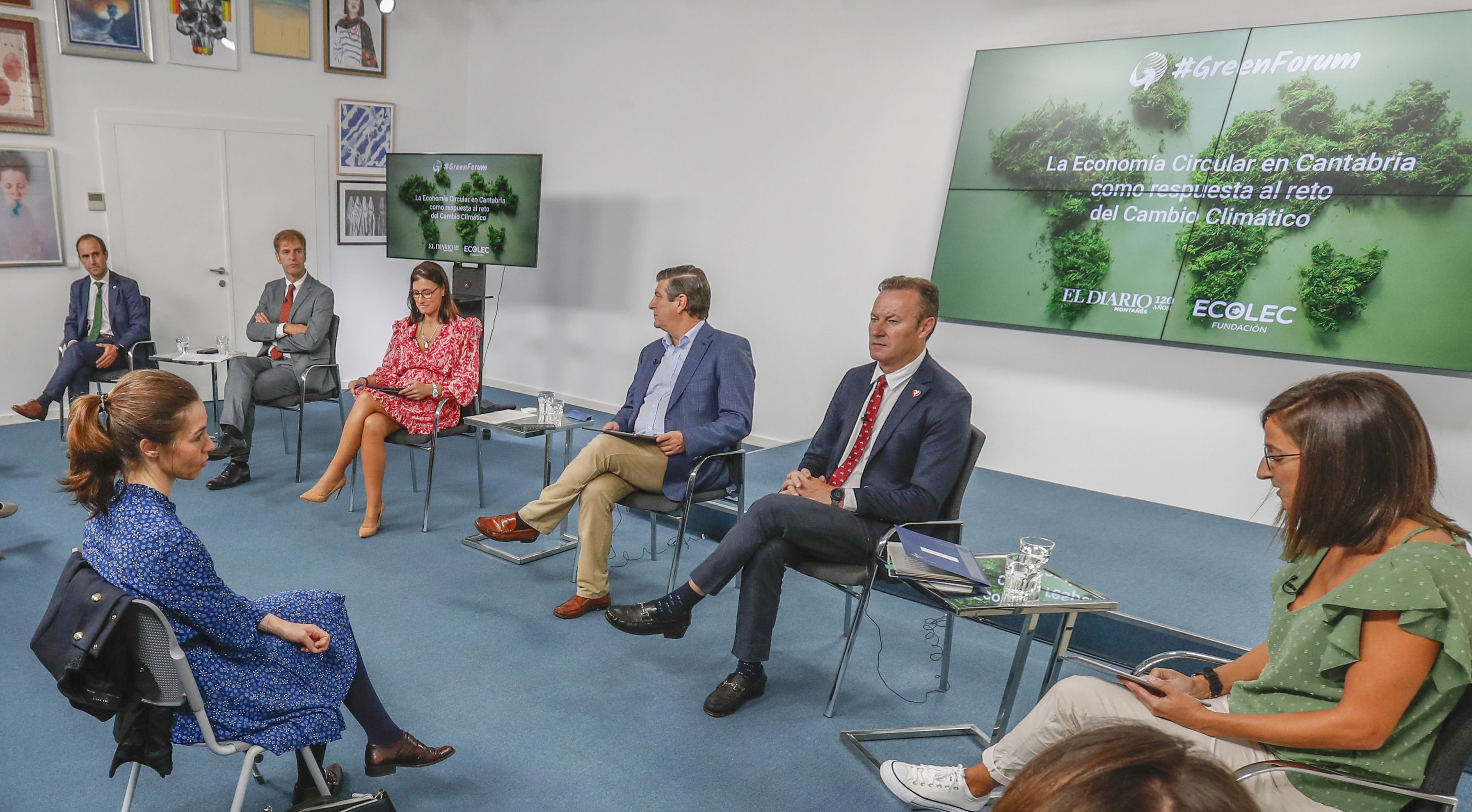 imagen de una sesión de #GreenForum