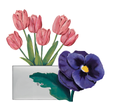 Flores decorativas