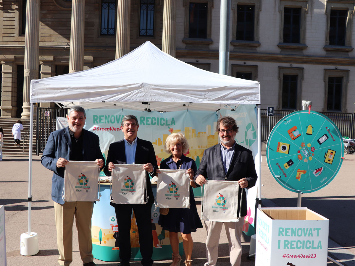 imagen de un stand de #GreenWeek
