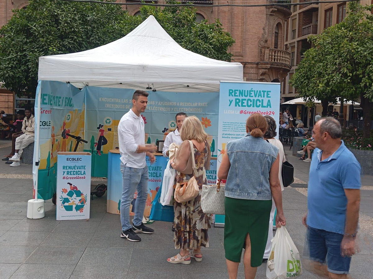 imagen de un stand de #GreenWeek