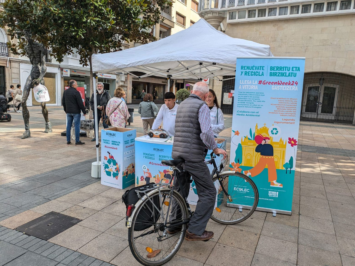 imagen de un stand de #GreenWeek