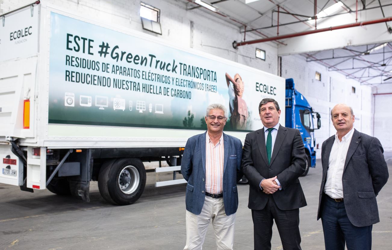 La Fundación ECOLEC presenta en Barcelona su iniciativa #GreenTruck de camiones respetuosos con el medio ambiente y el desarrollo sostenible