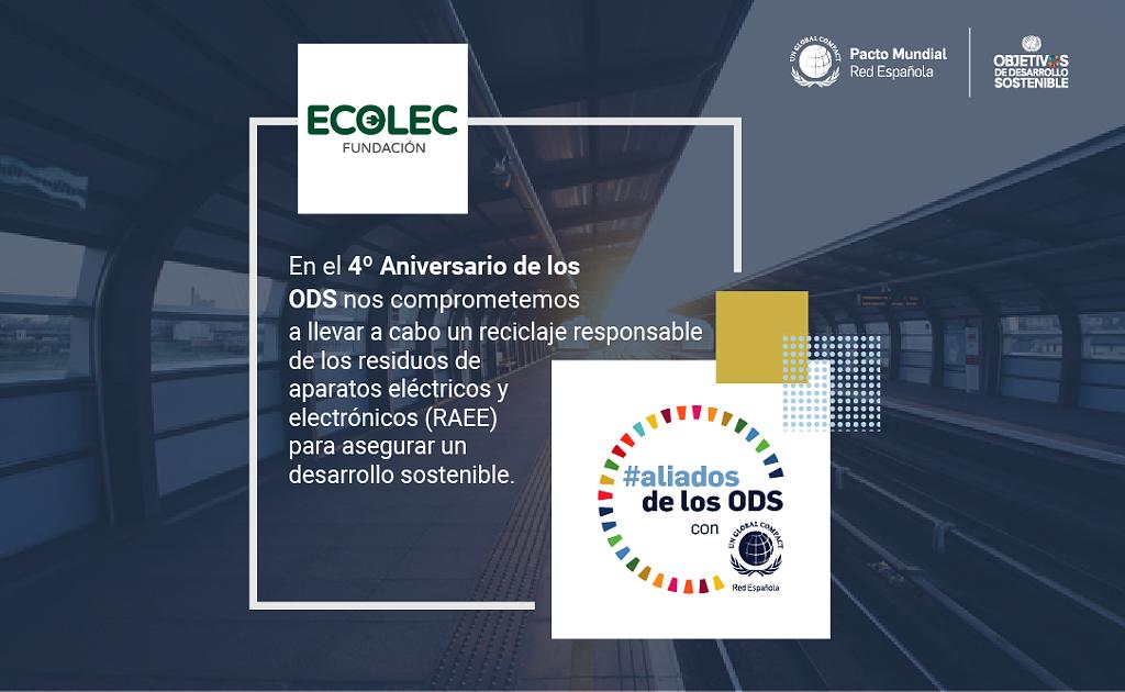 Fundación ECOLEC participa en una iniciativa de Pacto Mundial llamada #aliadosdelosODS