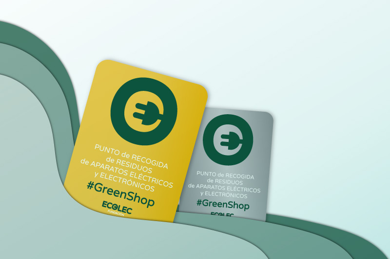 Ecolec reconocerá el compromiso de 75 establecimientos #GreenShop de toda España con los distintivos Oro y Plata
