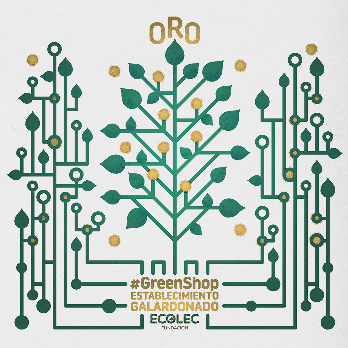 Quinta edición de los distintivos #GreenShop “Oro” y #GreenShop “Plata” de Fundación ECOLEC para reconocer a los establecimientos más comprometidos con el reciclaje y el cuidado del Medio Ambiente